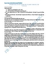 Bộ đề kiểm tra tuyển sinh Lớp 6 Marie Curie Hà Nội